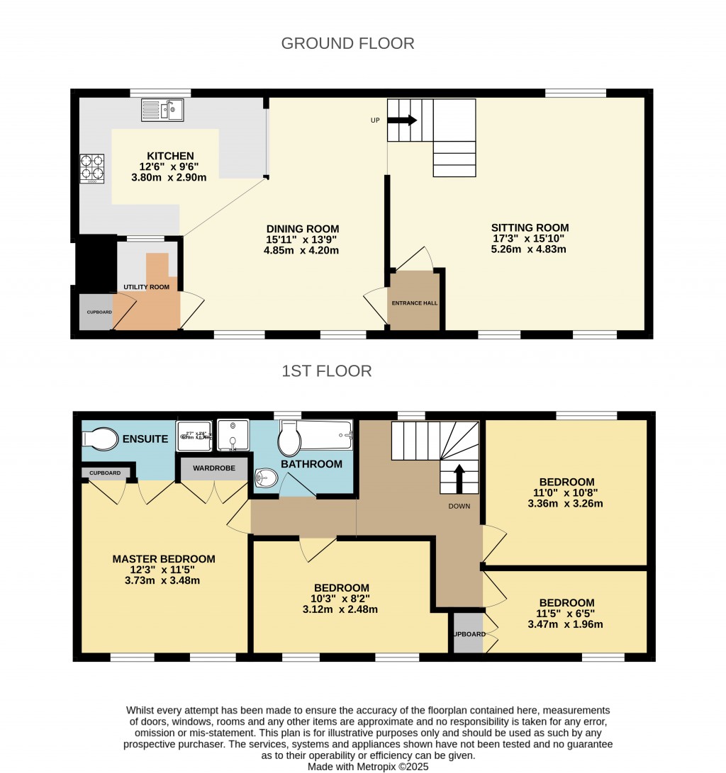 Floorplans For Chewton Mendip, Radstock, Somerset