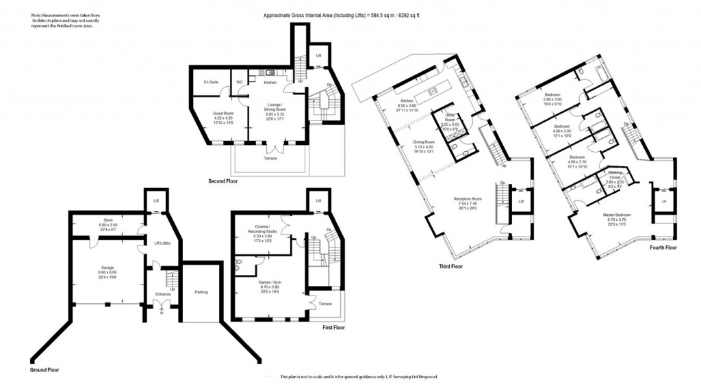 Floorplans For Windmill Lane, Ringwood, BH24