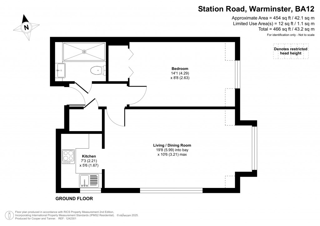 Floorplans For Station Road, Warminster, Wiltshire