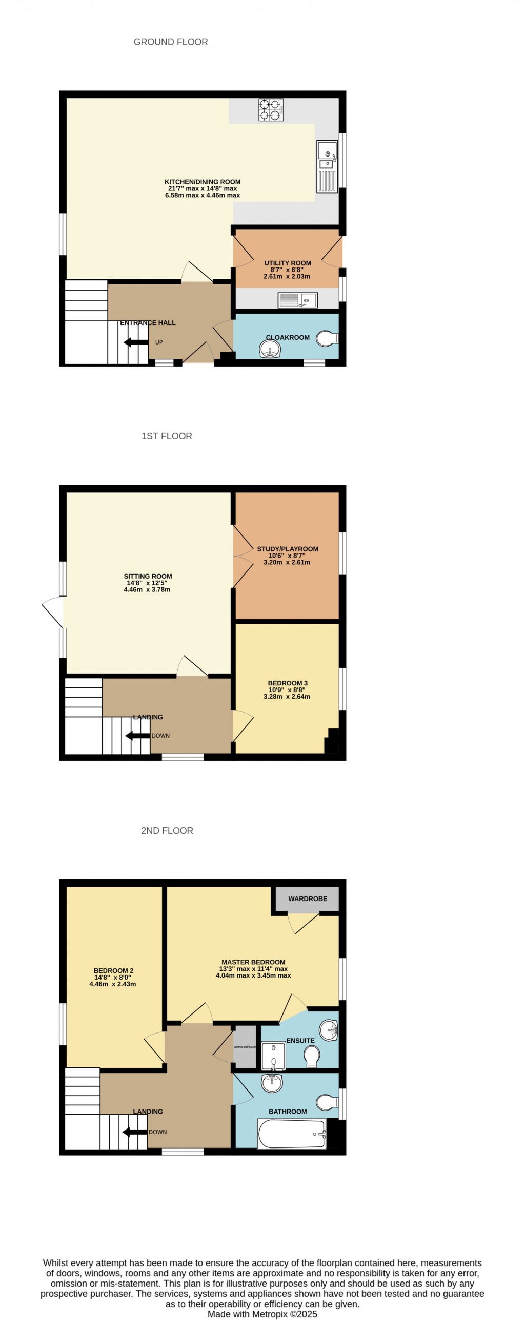 Floorplans For Norah Fry Avenue, Shepton Mallet, Somerset