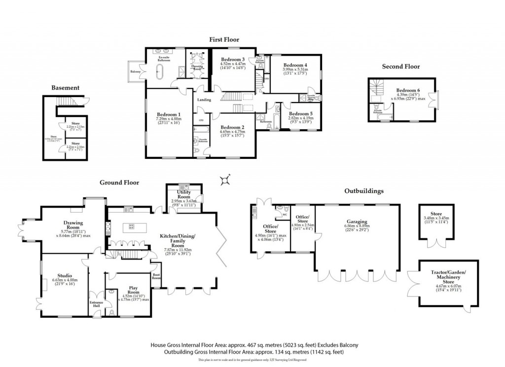 Floorplans For Sandleheath, Fordingbridge, SP6