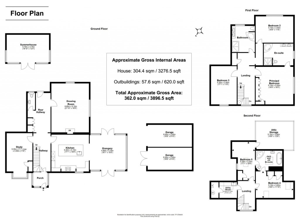 Floorplans For Rhinefield Road, Brockenhurst, SO42
