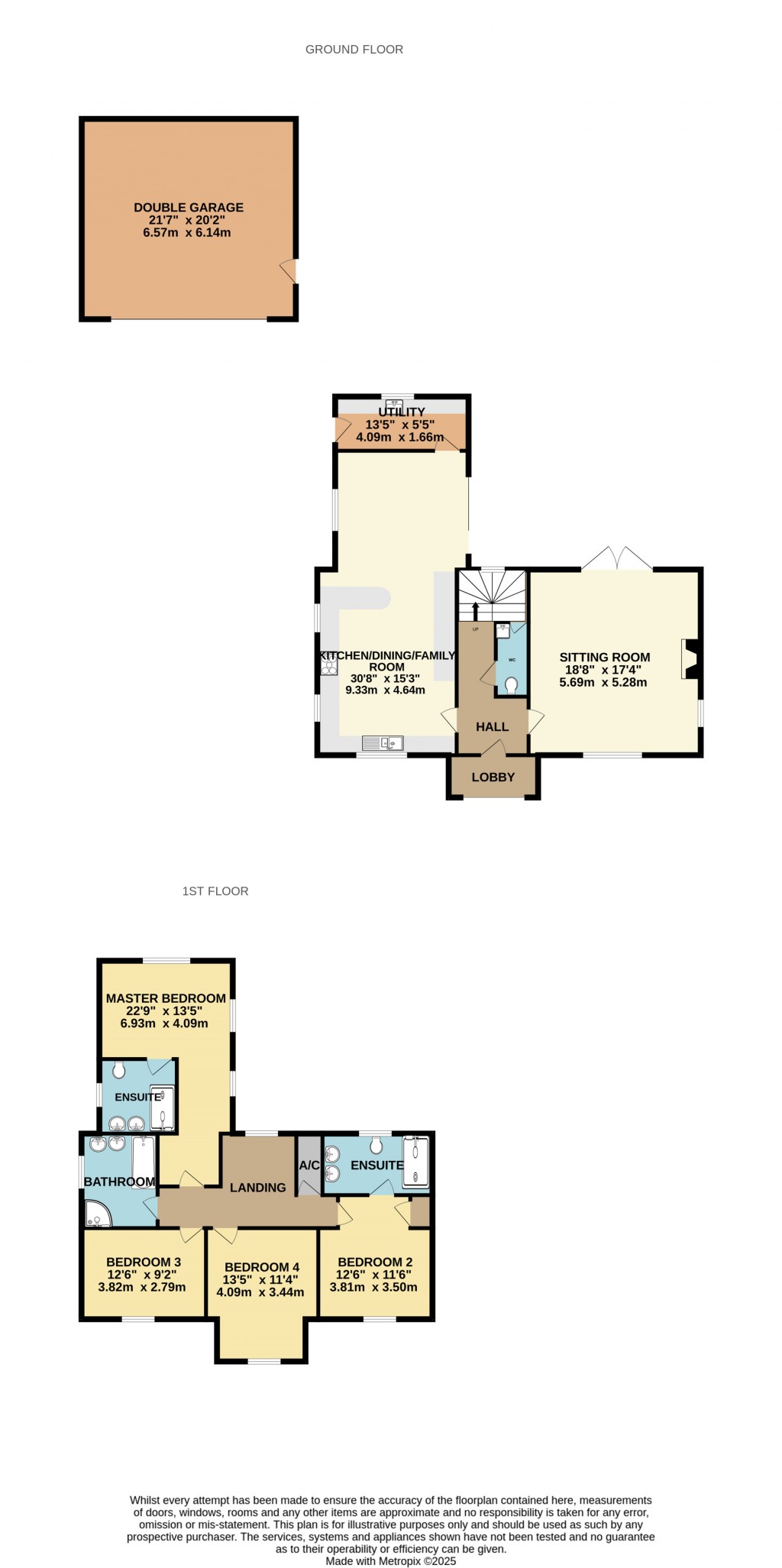 Floorplans For Picken Court, West Lambrook, Somerset