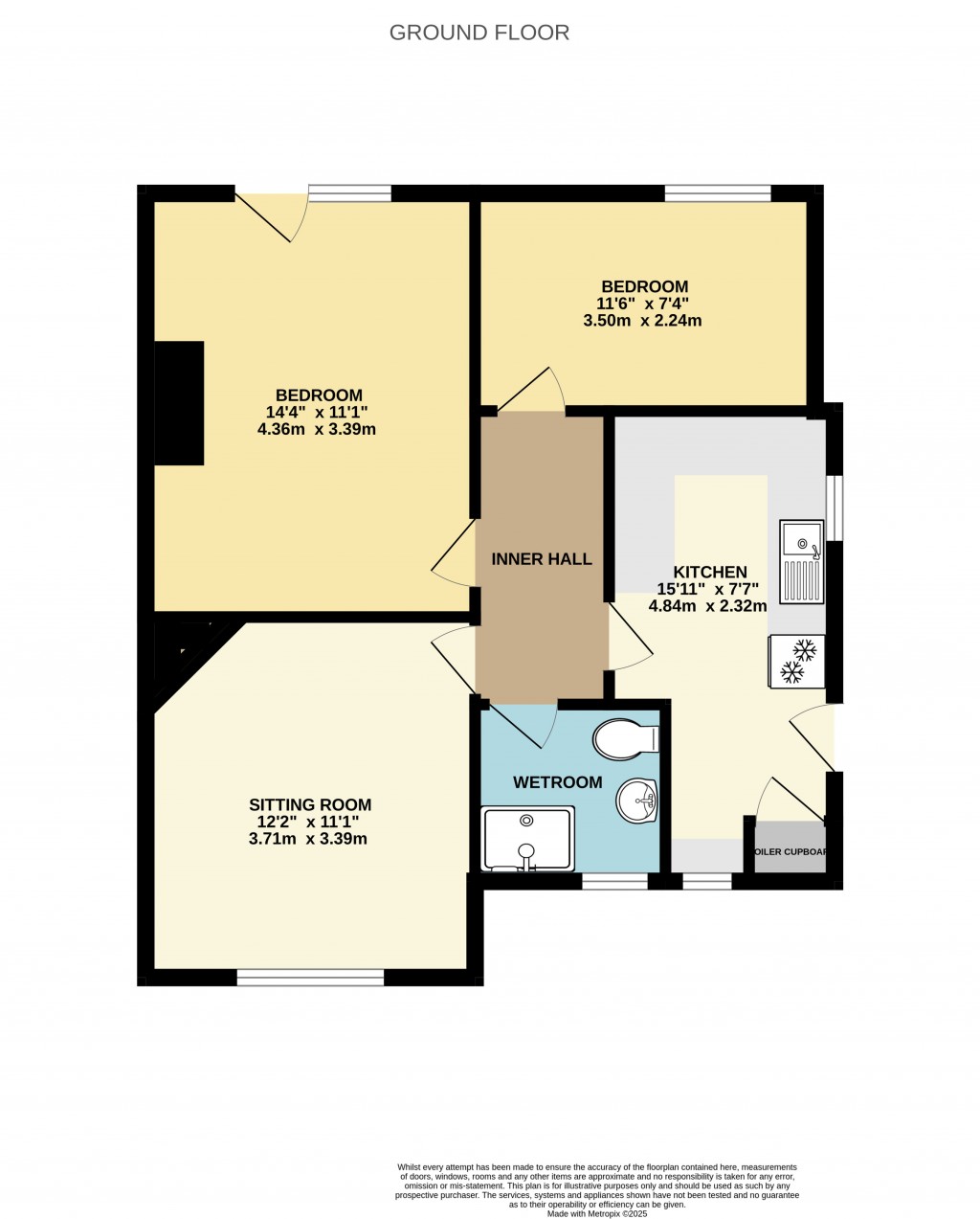 Floorplans For Compton Corner, Shepton Mallet, Somerset