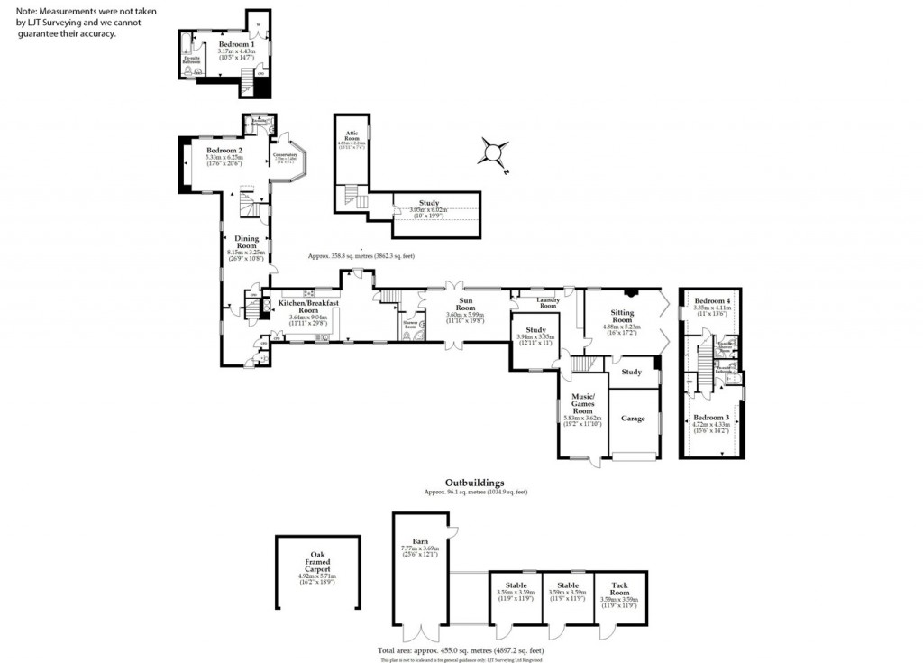 Floorplans For Blissford, Fordingbridge, Hampshire, SP6