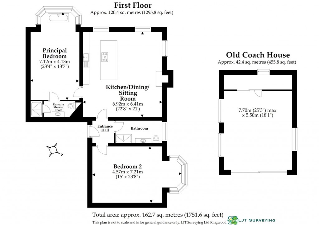 Floorplans For Burley Road, Bransgore, Christchurch, BH23