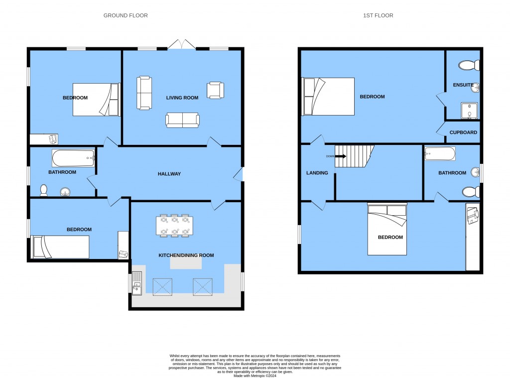 Floorplans For High Street, Battle, East Sussex
