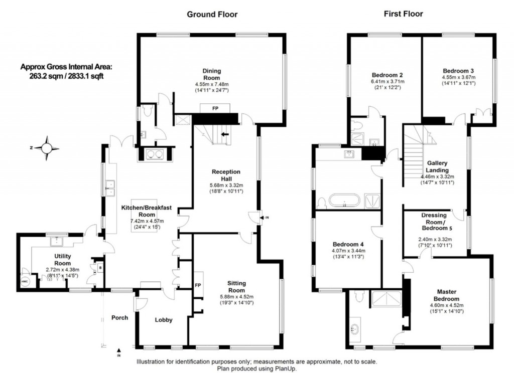 Floorplans For Minstead, Lyndhurst, SO43