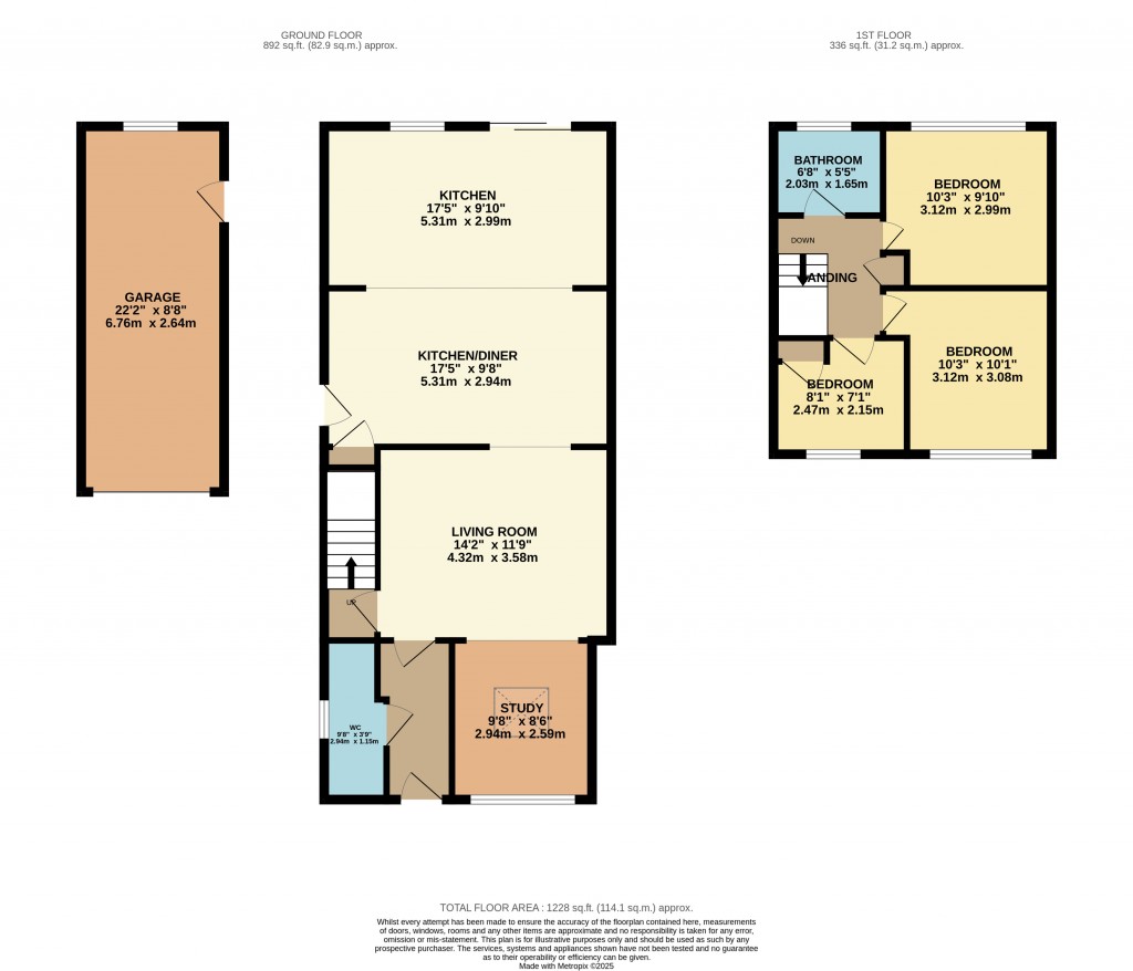 Floorplans For Orchard Close, Cheddar, Somerset