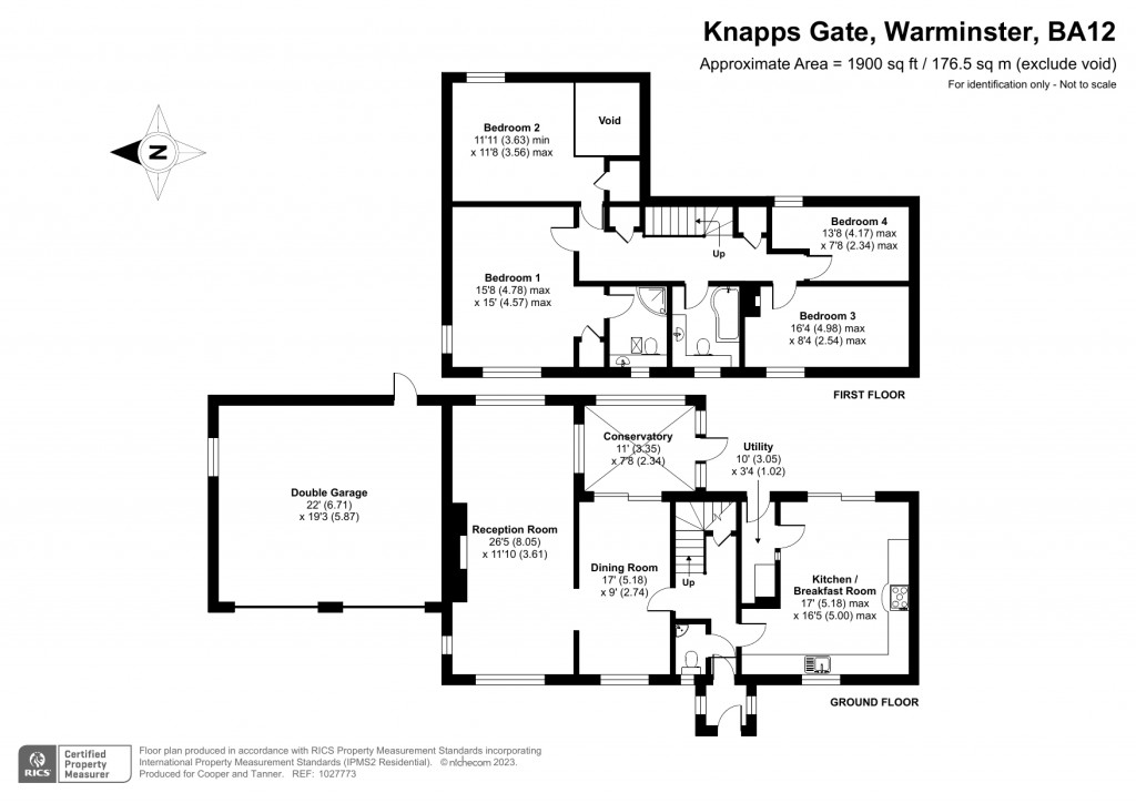 Floorplans For Corsley, Wiltshire