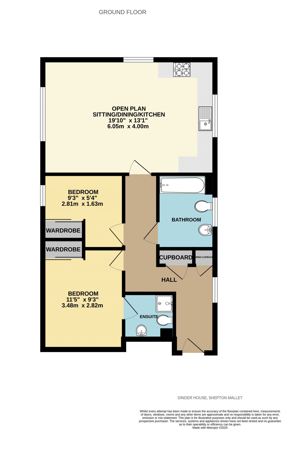 Floorplans For Sherring Road, Shepton Mallet, Somerset