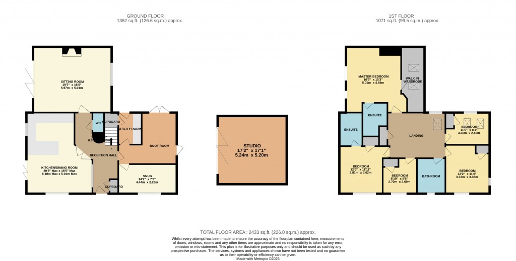 Floorplans For Orchard Close, Wedmore, Somerset