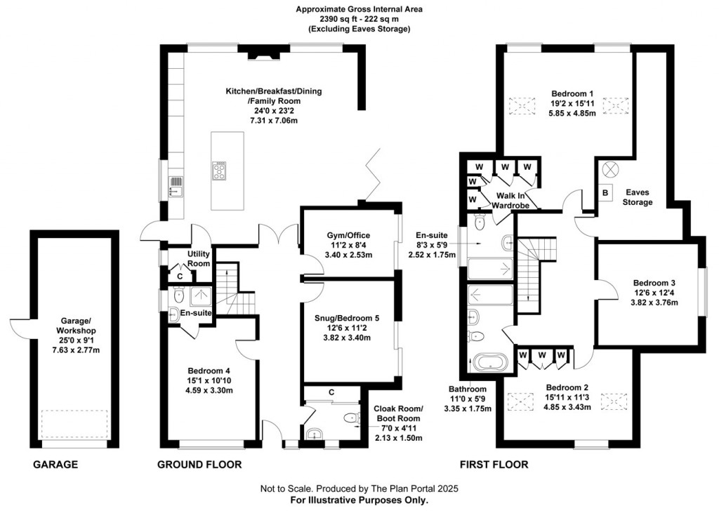 Floorplans For Dudsbury Avenue, Ferndown, BH22