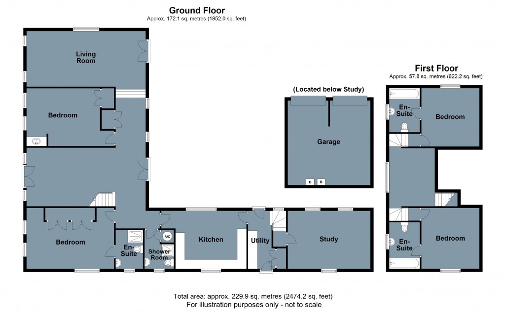 Floorplans For Wartling, HAILSHAM, East Sussex