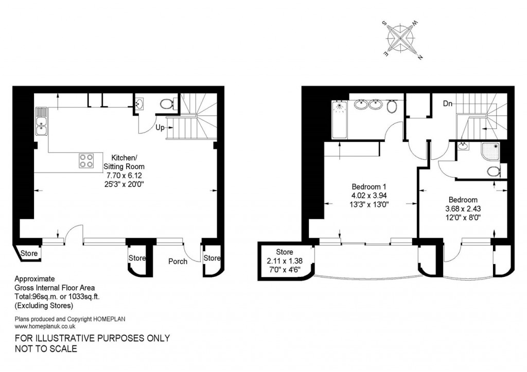 Floorplans For Almansa Way, Lymington, SO41