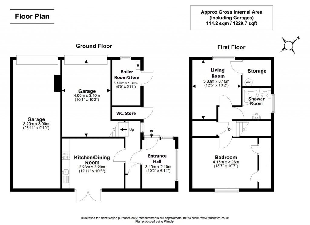 Floorplans For Furzey Lane, Beaulieu, Brockenhurst, SO42