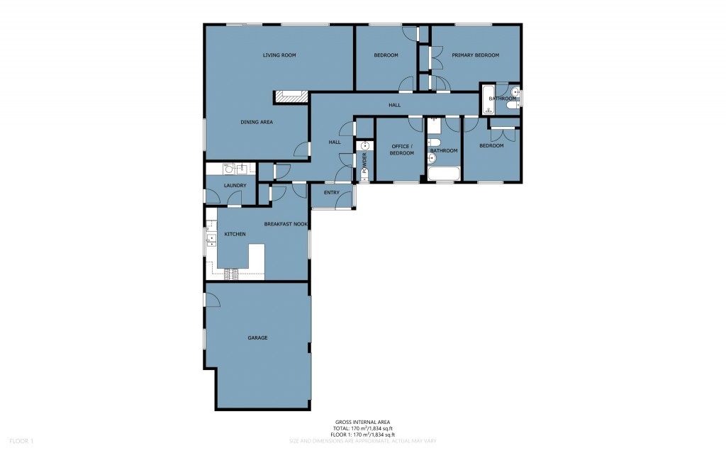 Floorplans For The Coppice, Battle, East Sussex