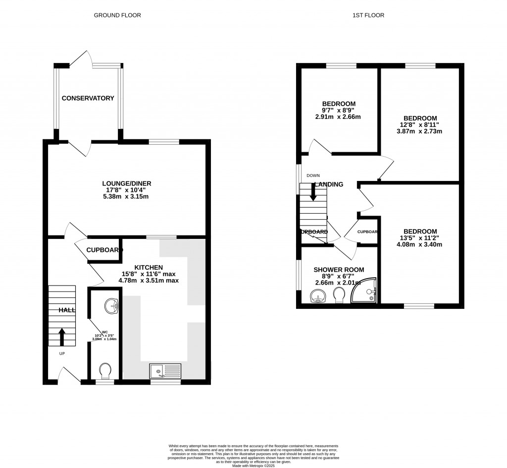 Floorplans For Goodeaves Close, Coleford, Radstock, Somerset