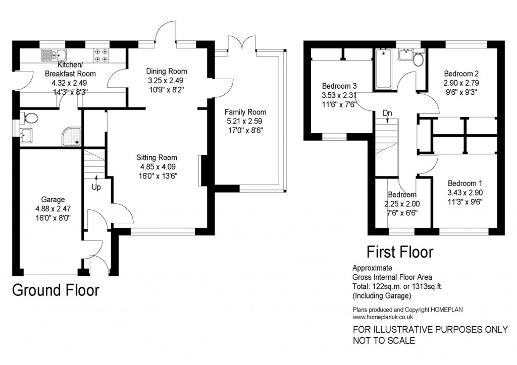 Floorplans For Acacia Road, Hordle, Lymington, SO41