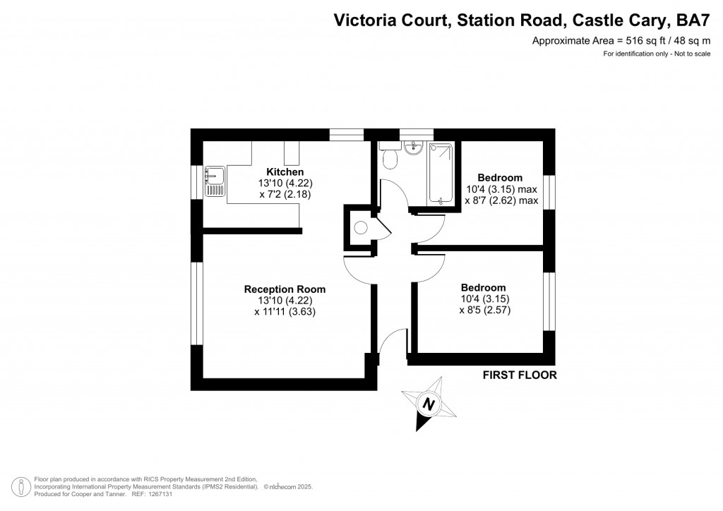 Floorplans For Station Road, Castle Cary, Somerset