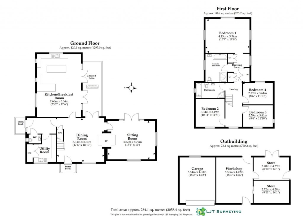 Floorplans For Bransgore, Christchurch, BH23