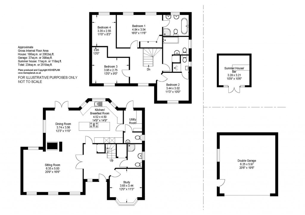 Floorplans For 5a Grange Close, Everton, Lymington, SO41