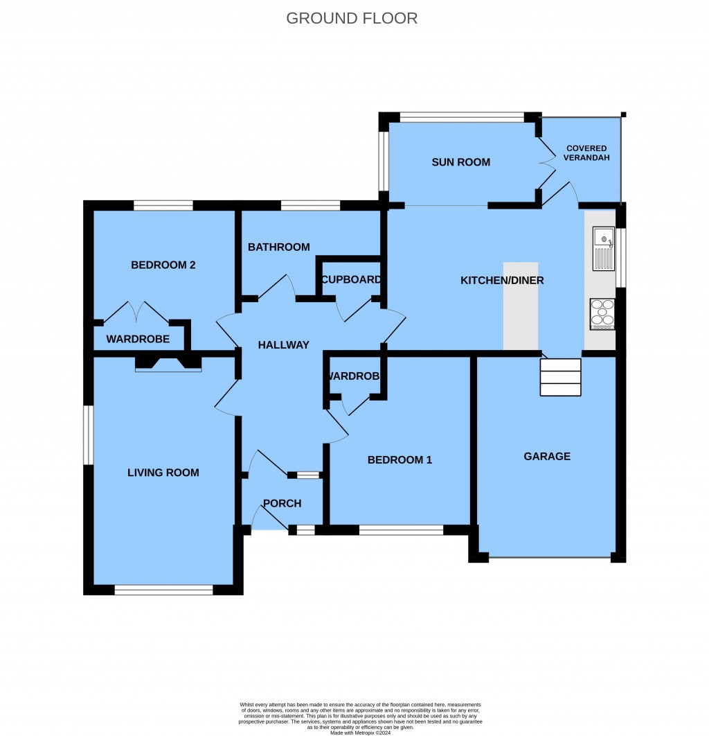Floorplans For Brede Lane, Sedlescombe, East Sussex