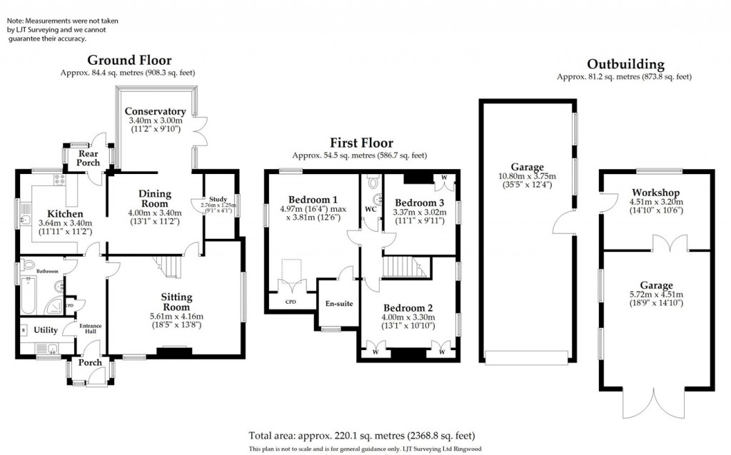 Floorplans For South Gorley, Fordingbridge, SP6