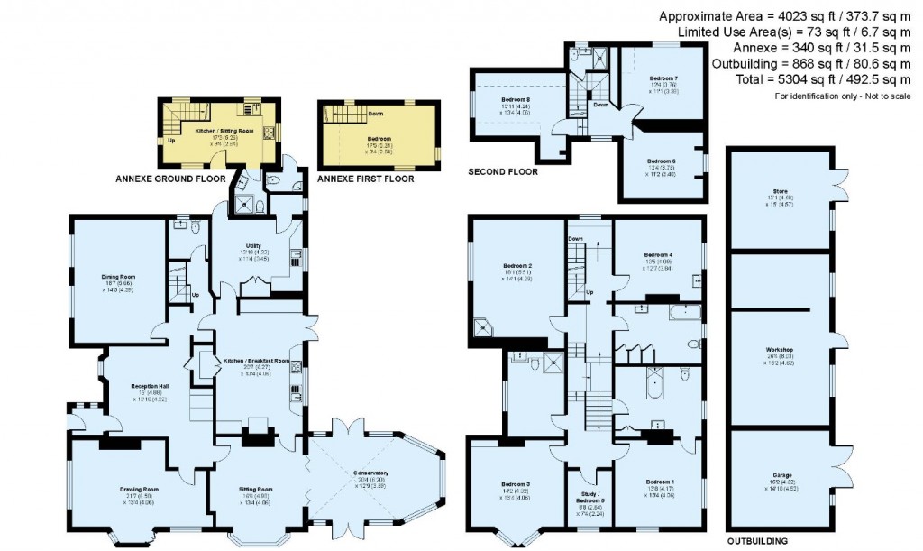 Floorplans For Chalvington, East Sussex