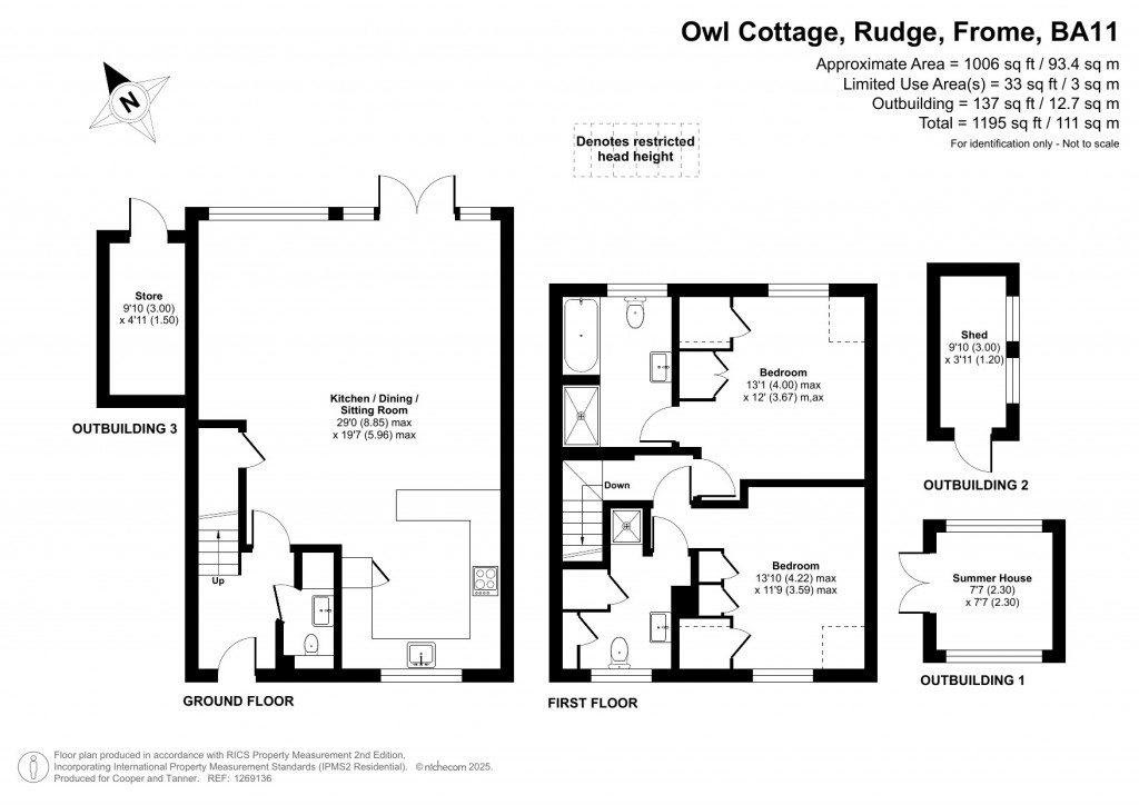Floorplans For Rudge, Somerset