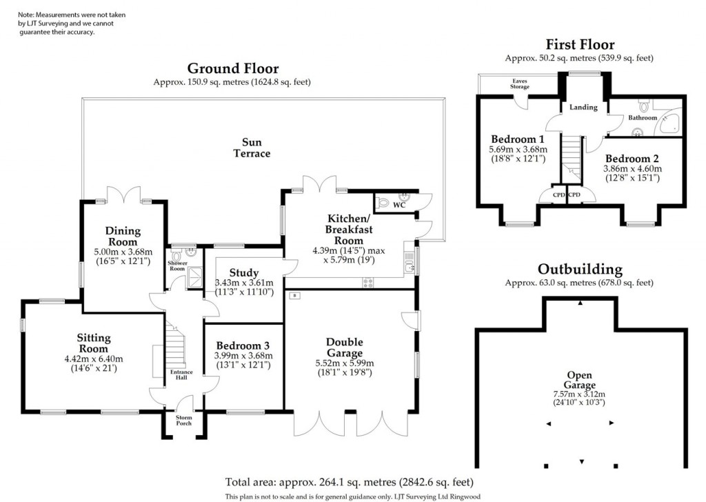Floorplans For Hangersley, Forest Corner, Ringwood, BH24