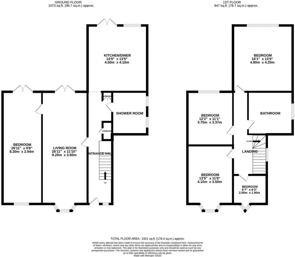 Floorplans For Main Road, Westfield, East Sussex