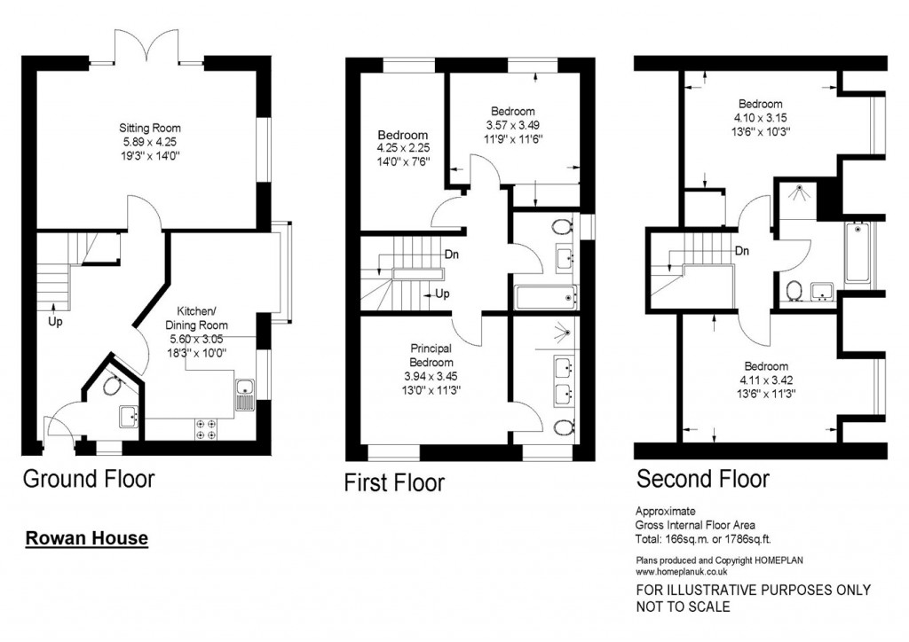 Floorplans For Lower Pennington Lane, Lymington , SO41