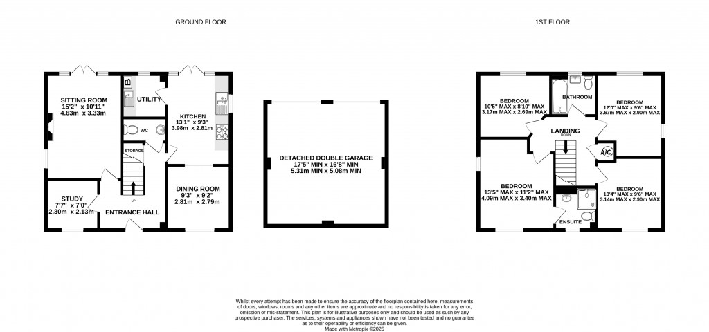 Floorplans For Sharpham Road, Glastonbury, Somerset