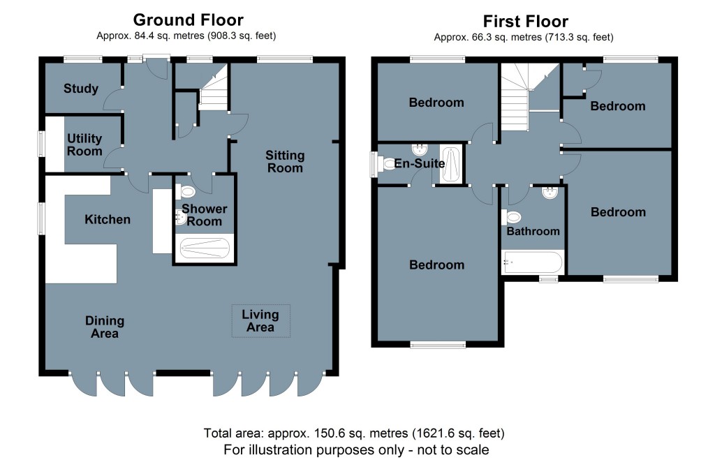 Floorplans For Pump Lane, Framfield, East Sussex
