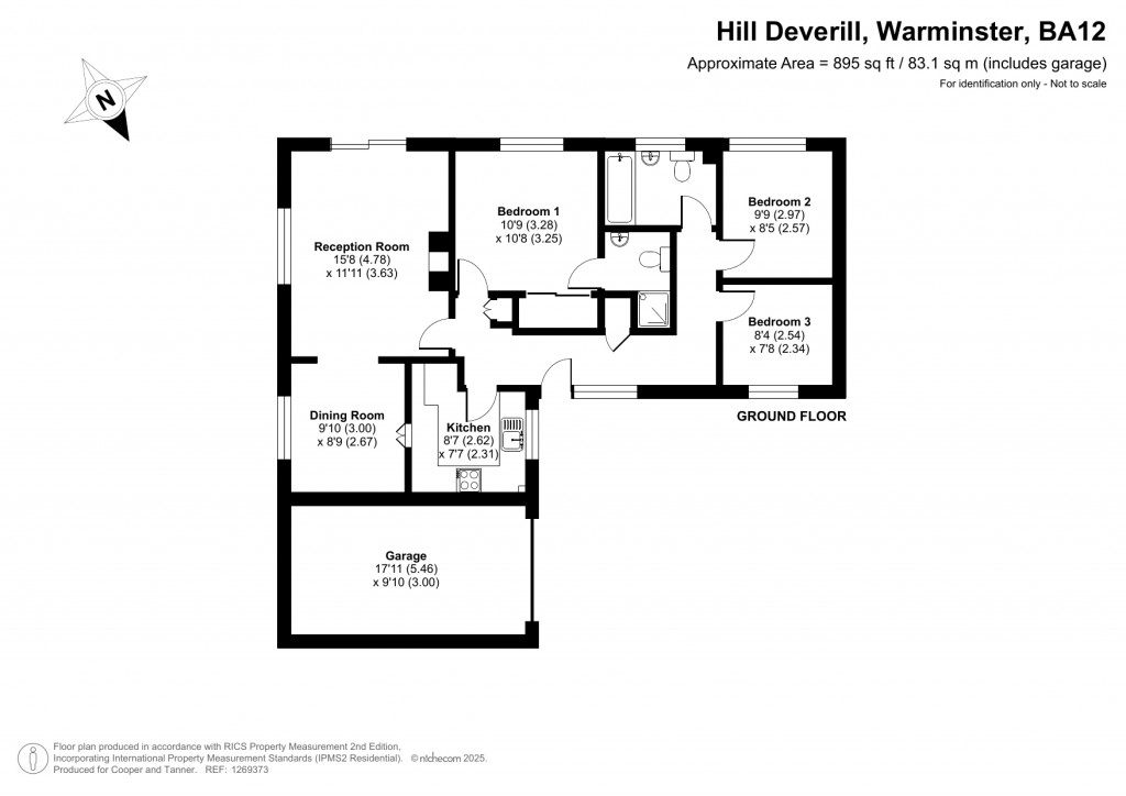 Floorplans For Hill Deverill, Wiltshire