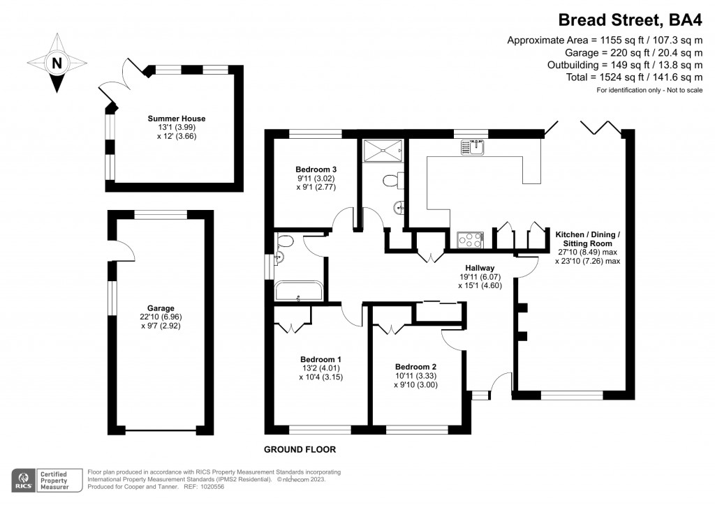 Floorplans For Pilton, Somerset