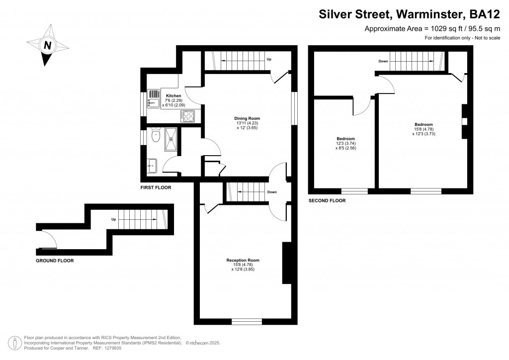 Floorplans For Silver Street, Warminster, Wiltshire