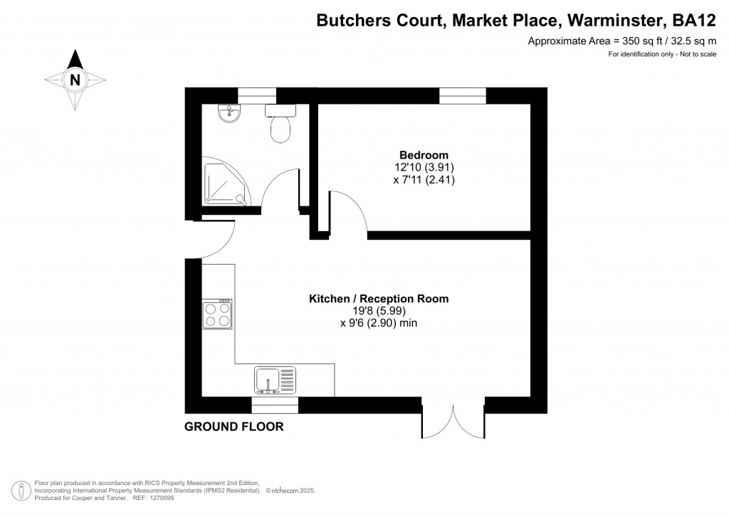 Floorplans For Market Place, Warminster, Wiltshire