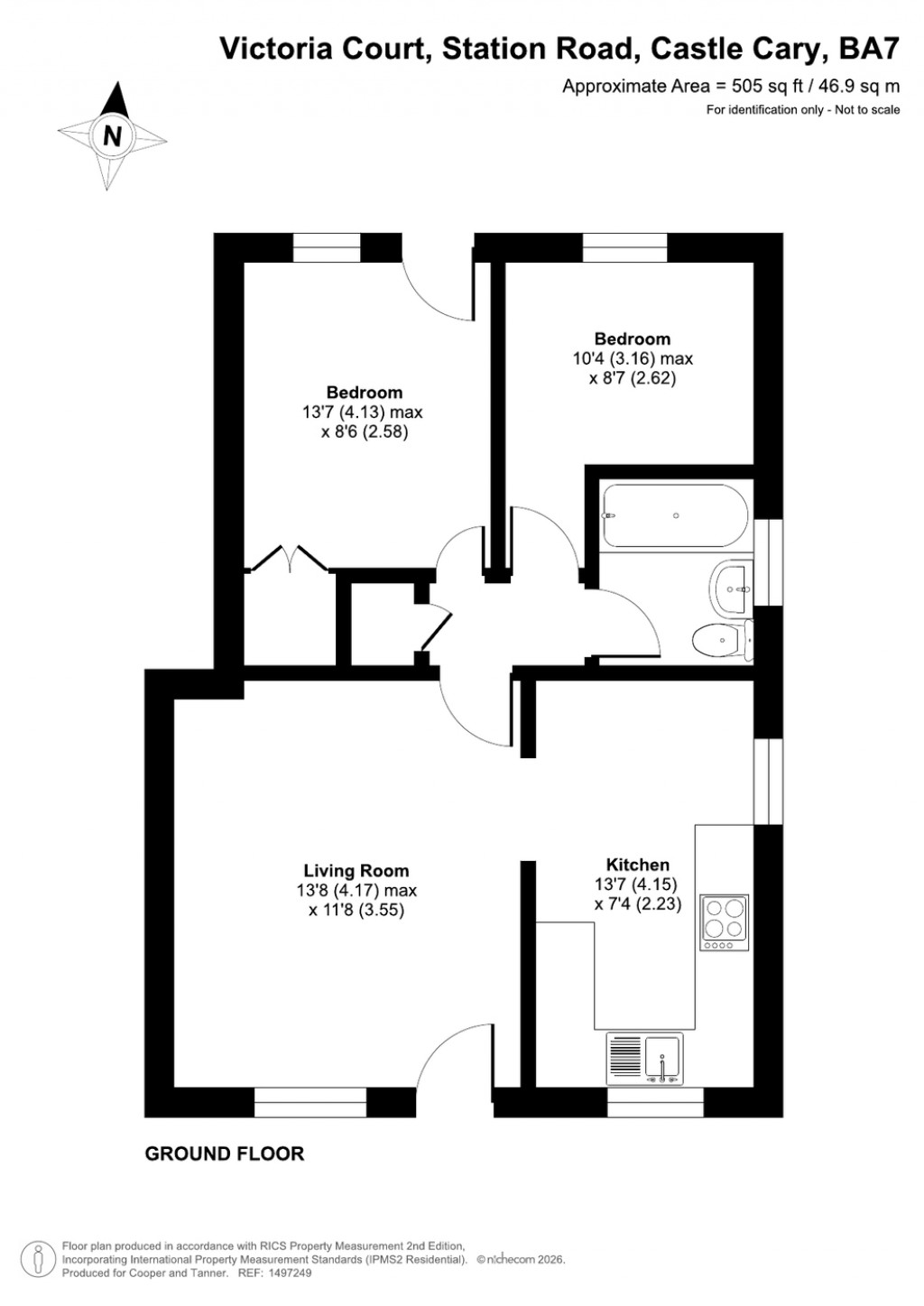 Floorplans For Station Road, Castle Cary, Somerset