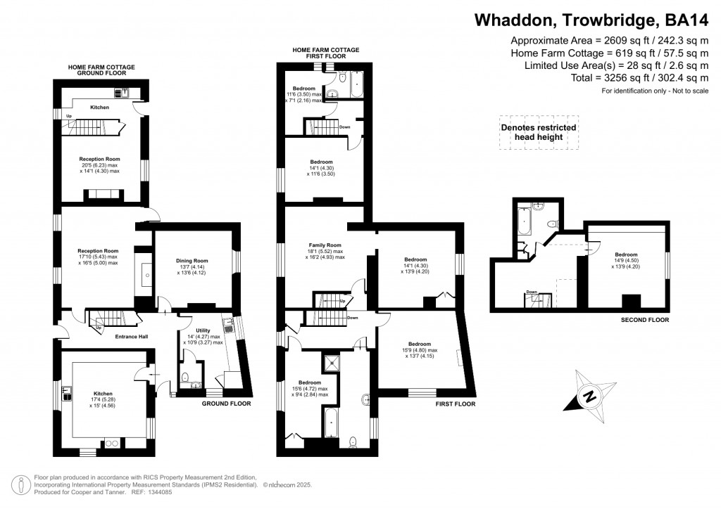 Floorplans For acres, outbuildings, Whaddon, Trowbridge, Wiltshire