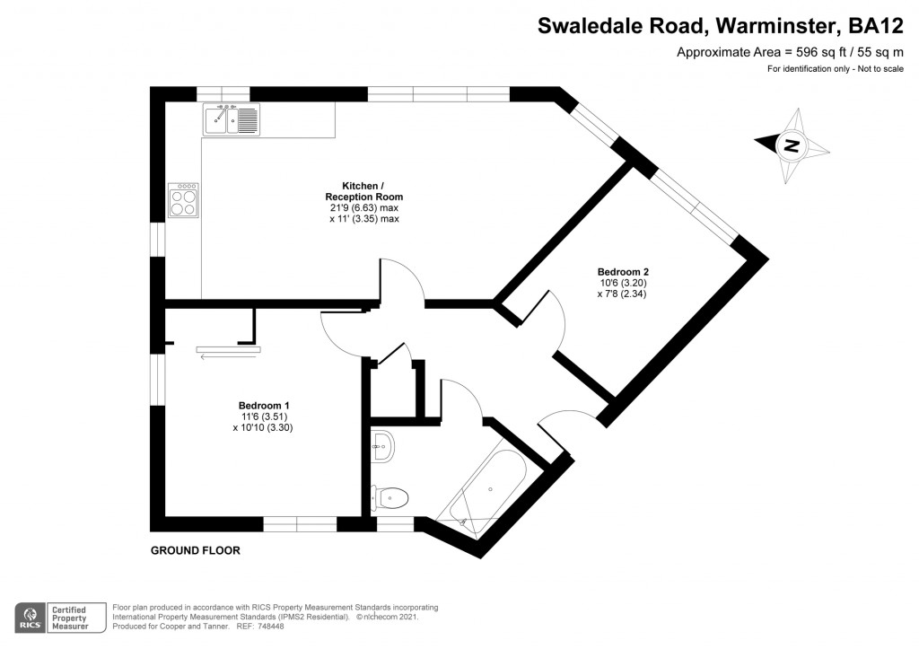 Floorplans For Swaledale Road, Warminster