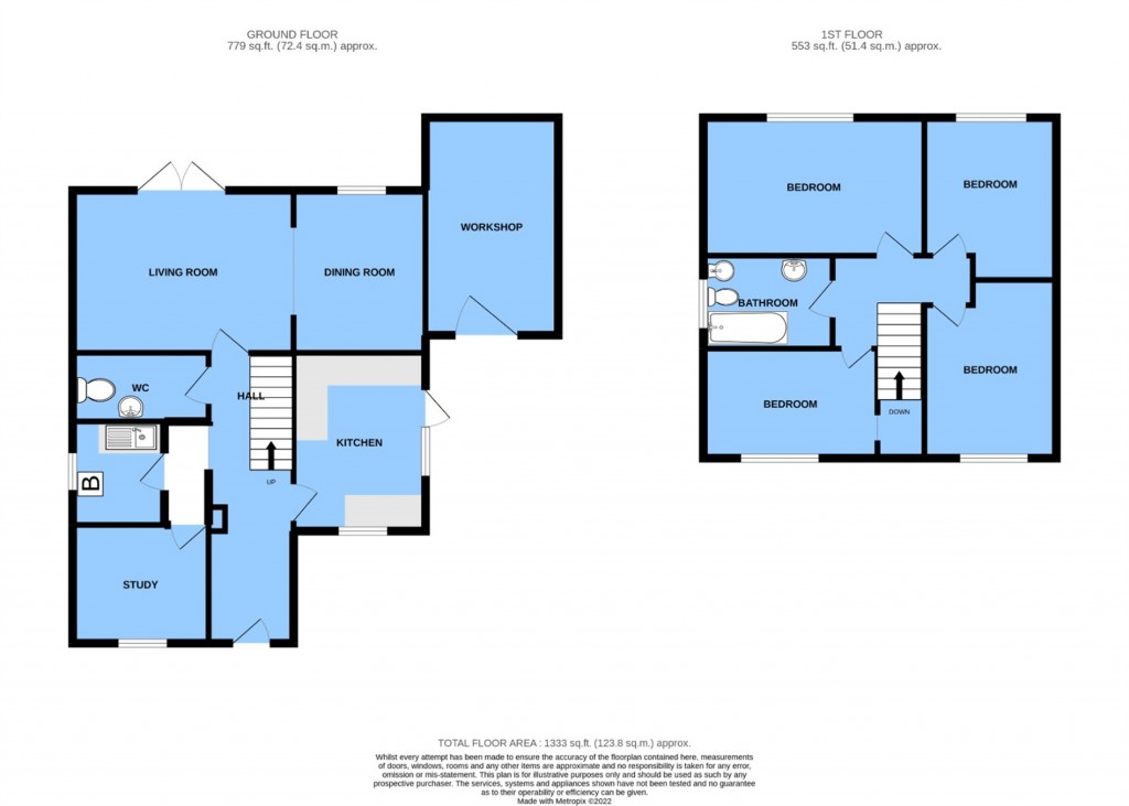 Floorplans For Park Farm Close, Etchingham, East Sussex