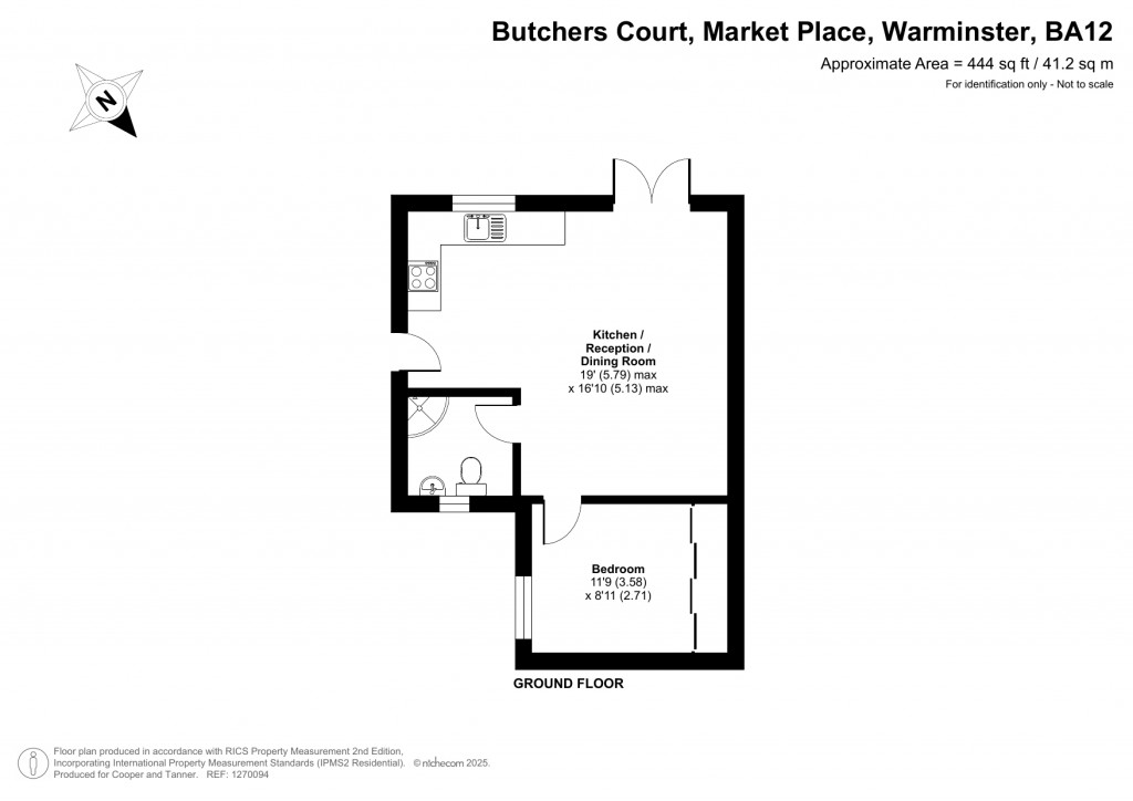 Floorplans For Market Place, Warminster, Wiltshire