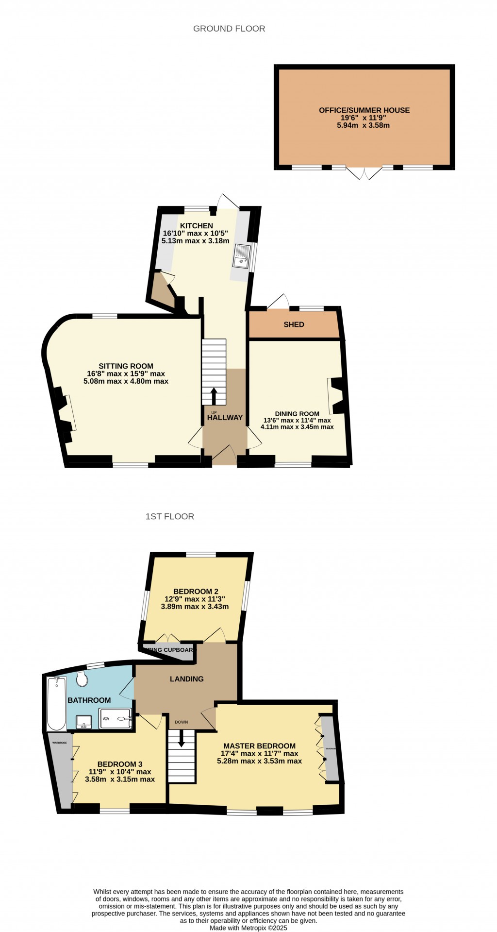 Floorplans For Weymouth Road, Evercreech, Somerset
