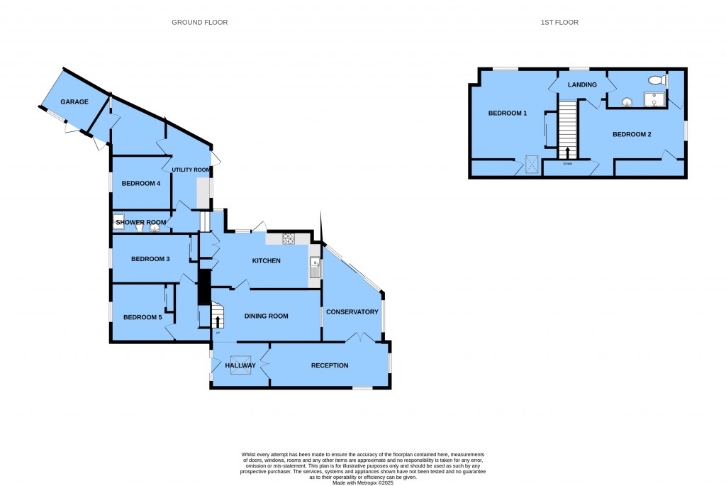 Floorplans For Park Shaw, Sedlescombe, East Sussex