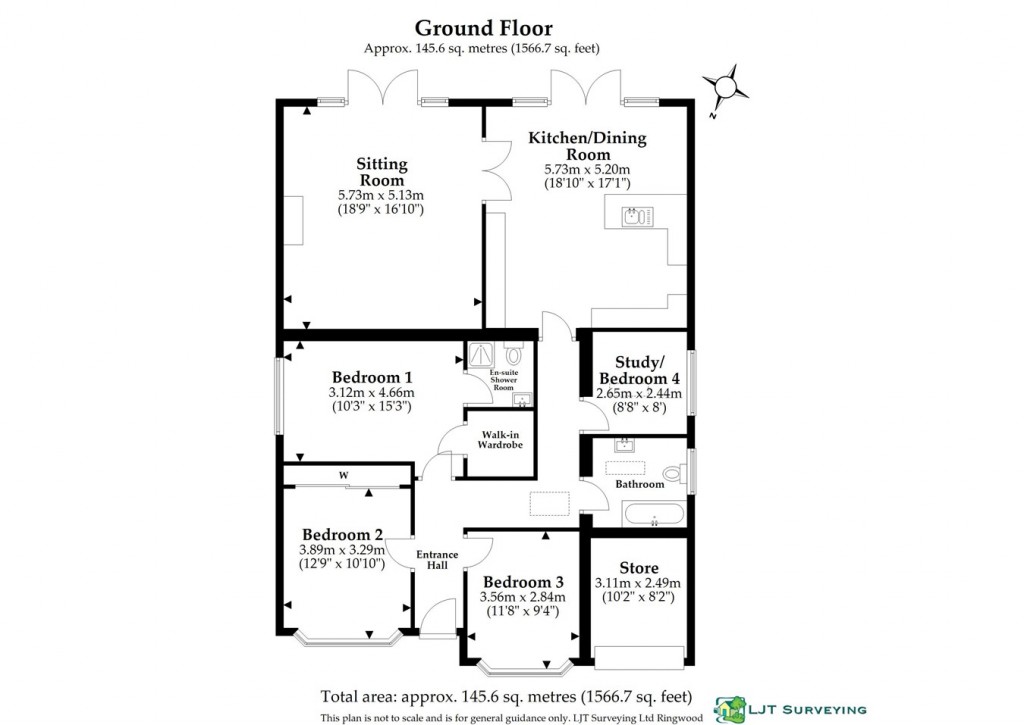 Floorplans For Hampton Drive, Ringwood, BH24