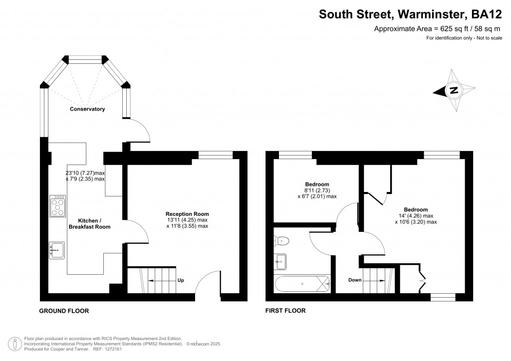 Floorplans For South Street, Warminster
