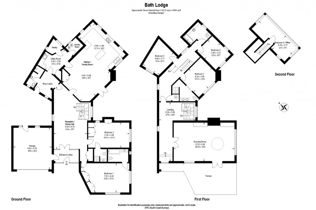 Floorplans For Kings Saltern Road, Lymington, SO41