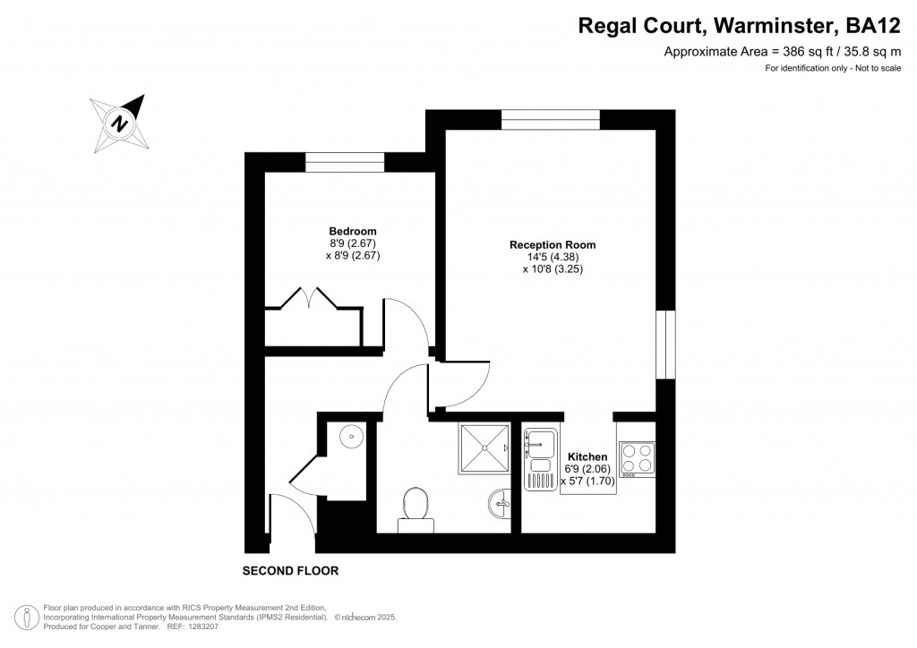 Floorplans For Regal Court, Warminster, Wiltshire